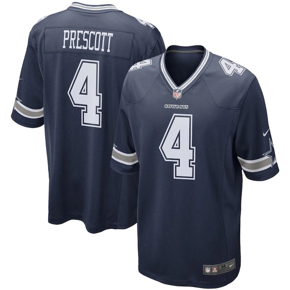 Men’s Nike Dallas Cowboys Dak Prescott Jersey Size Medium NWT - Picture 1 of 8